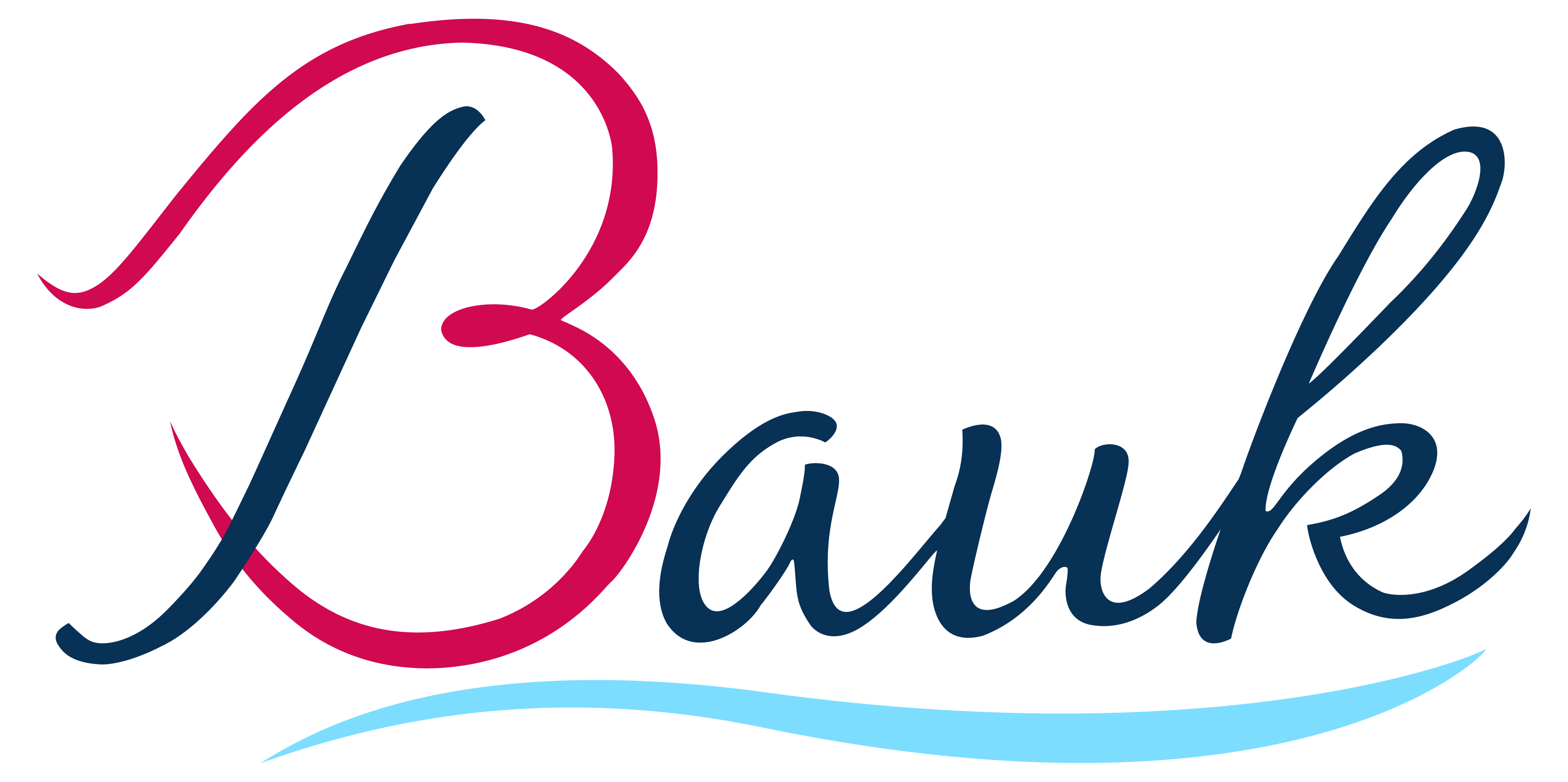 Het logo van Baukje Velds